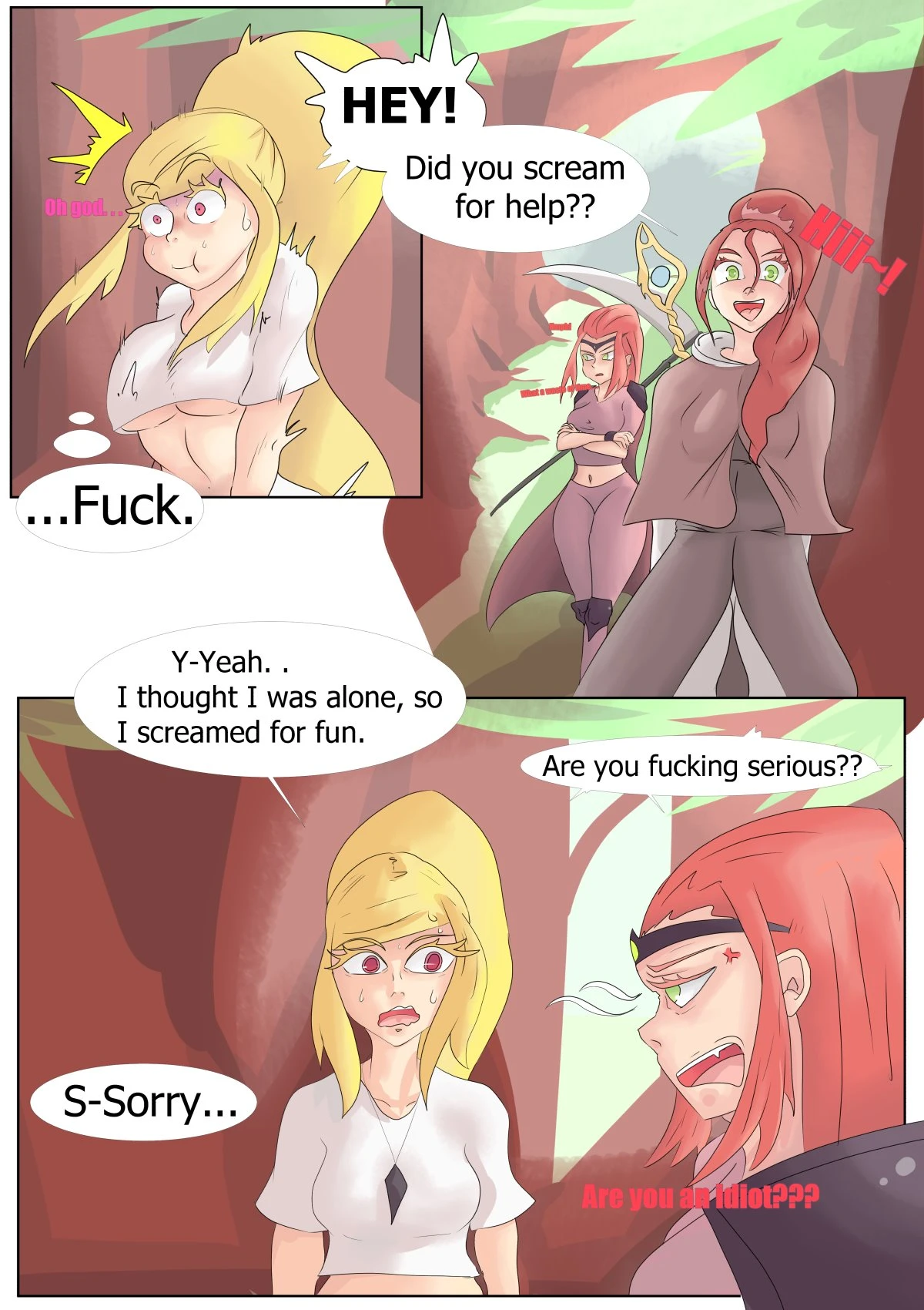 Red's Mischievous Adventures porn comic picture 11
