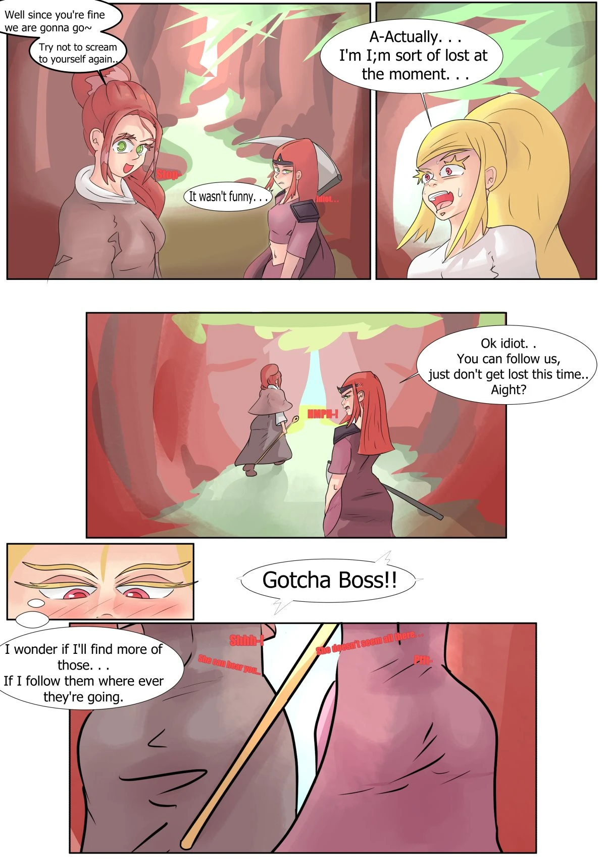 Red's Mischievous Adventures porn comic picture 12