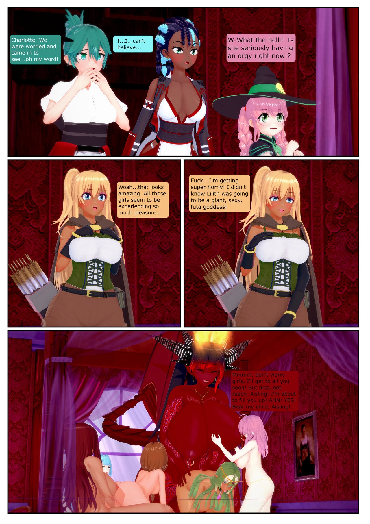 Reign of the Demon Queen porn comic picture 37