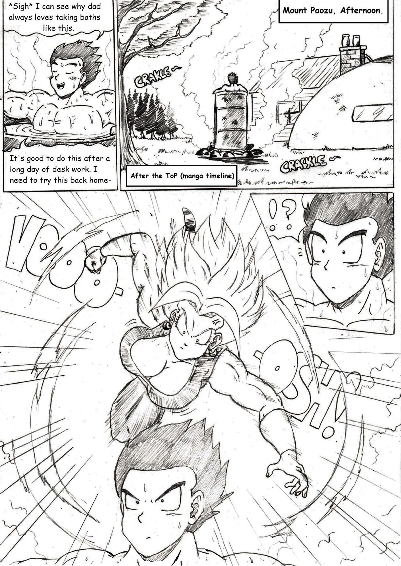 Rematch - Gohan x Kefla porn comic picture 3