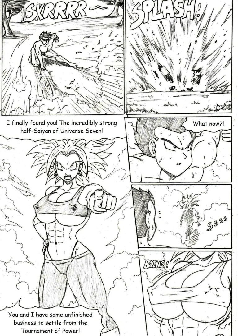 Rematch - Gohan x Kefla porn comic picture 4