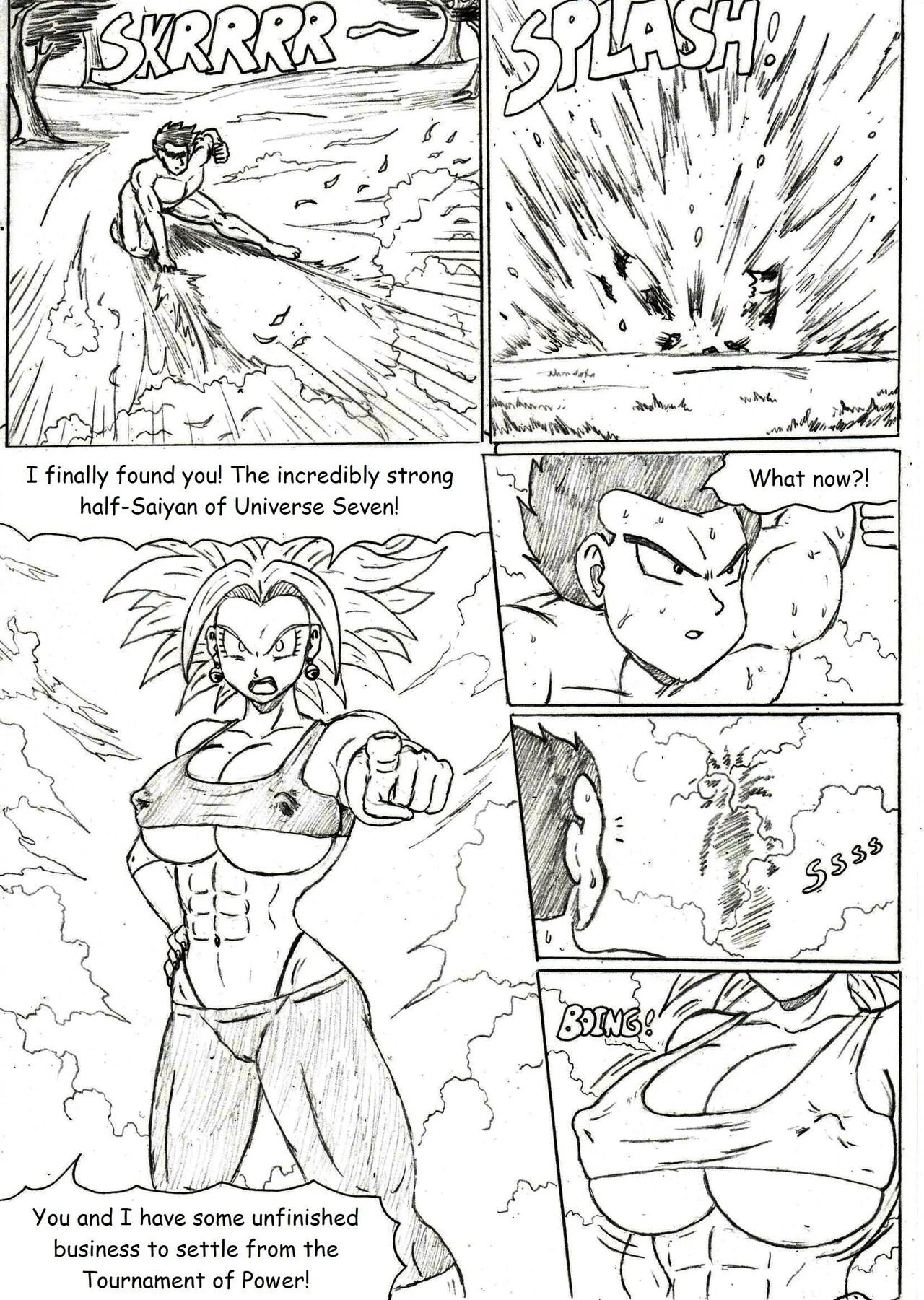 Rematch - Gohan x Kefla porn comic picture 4