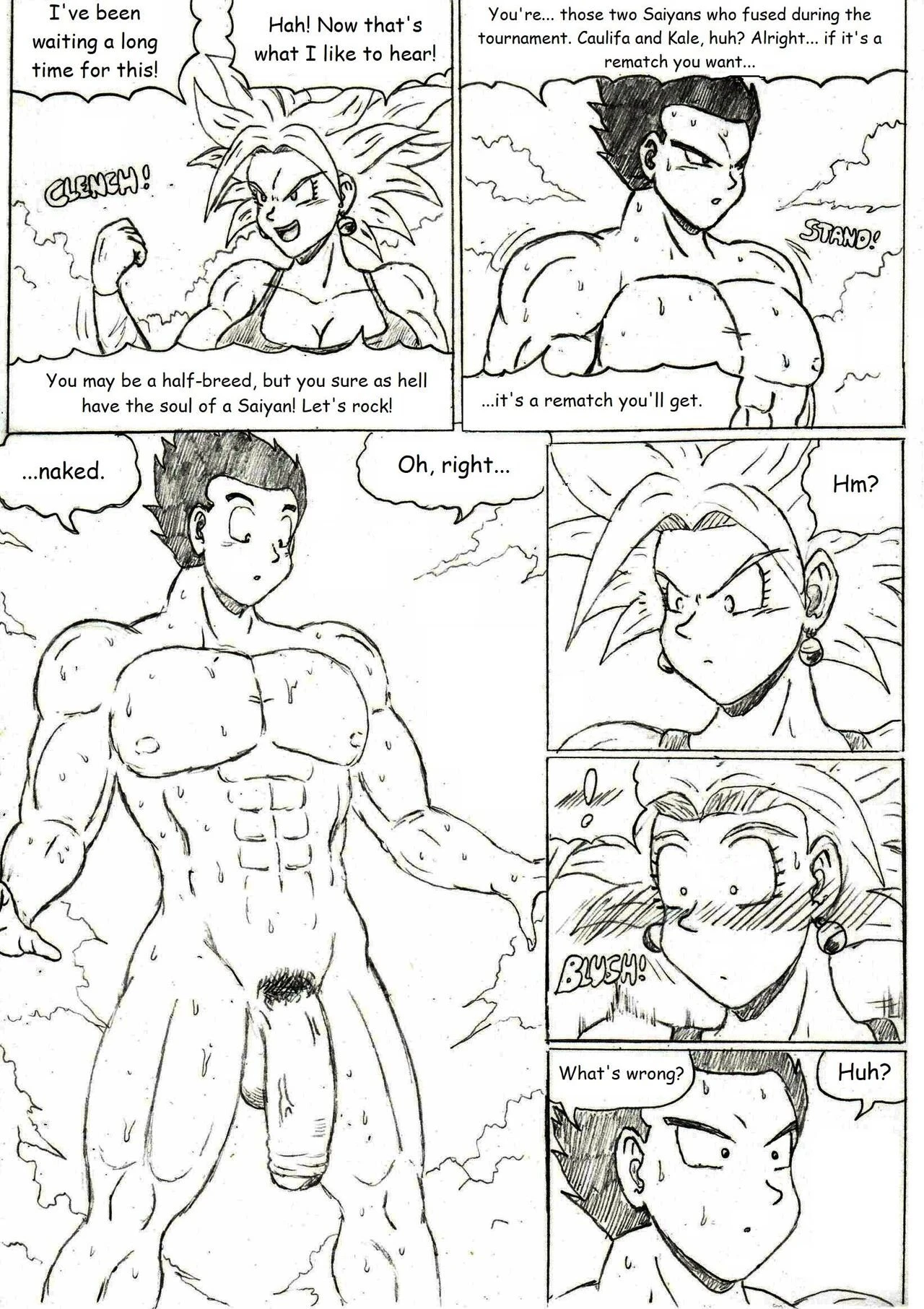 Rematch - Gohan x Kefla porn comic picture 5
