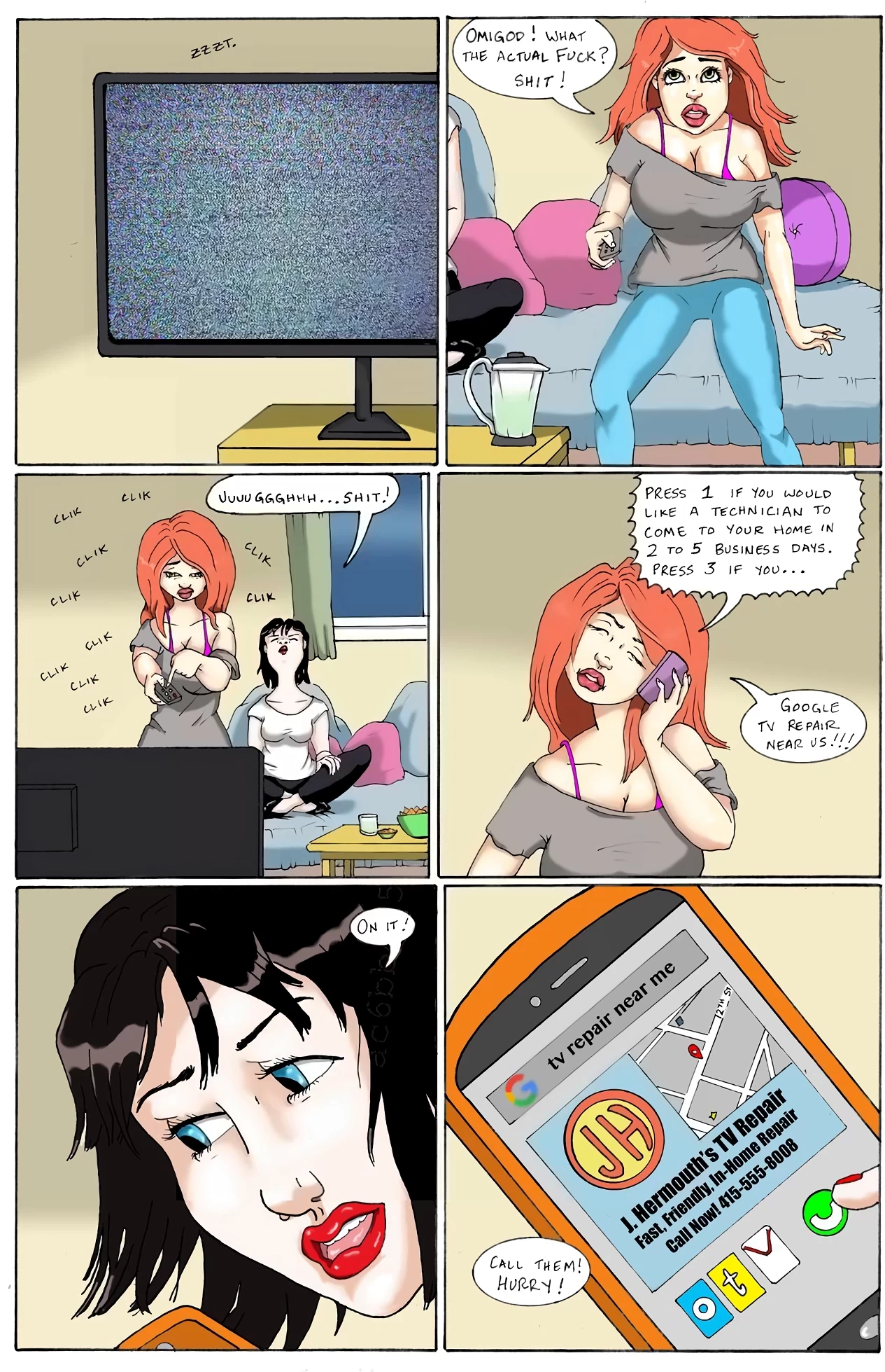 Remote Control porn comic picture 4