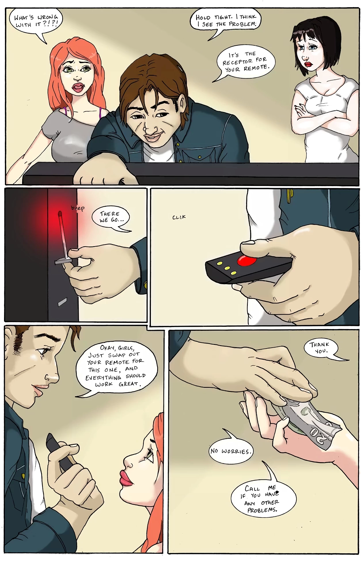 Remote Control porn comic picture 6