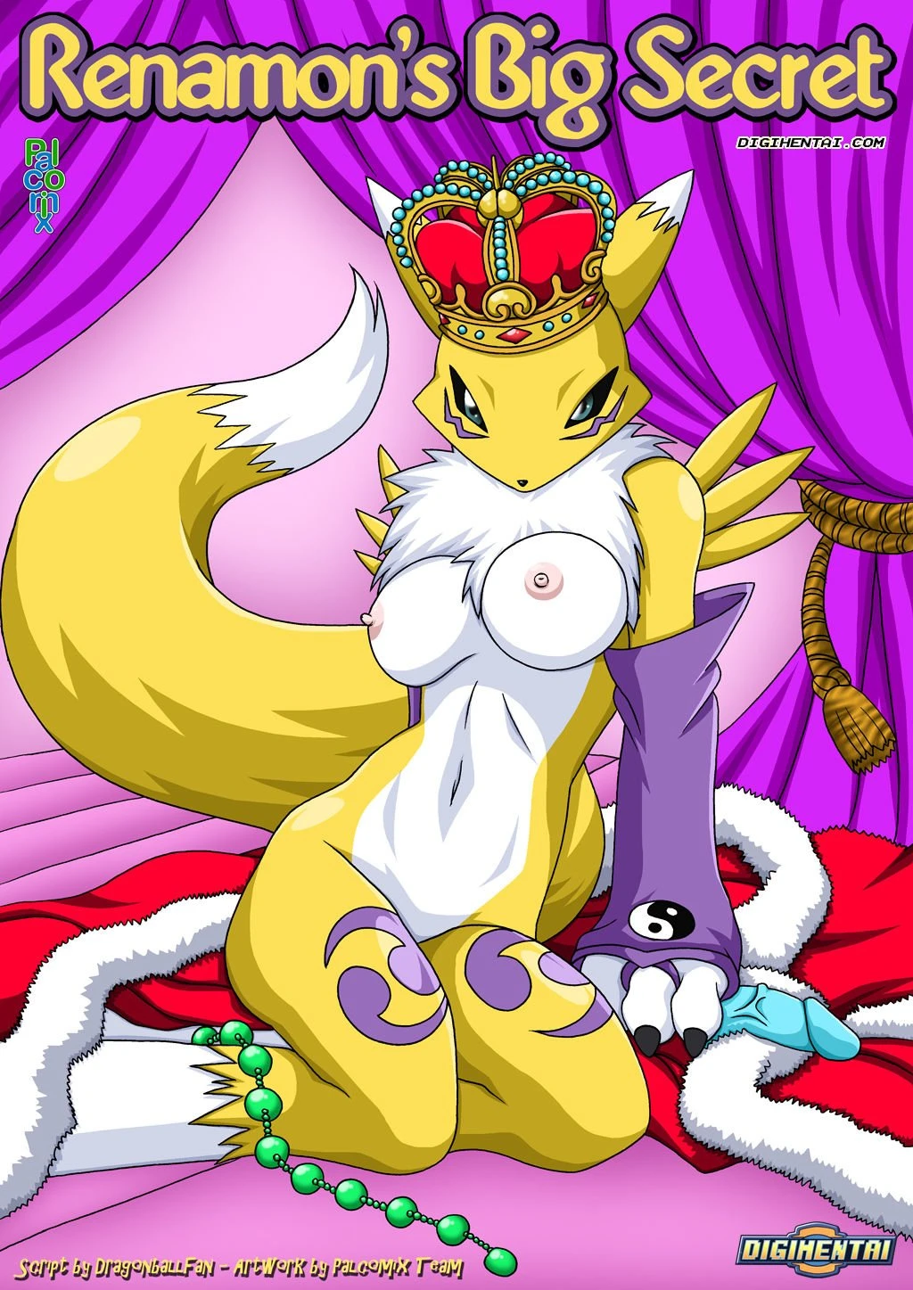Renamon's Big Secret porn comic picture 1