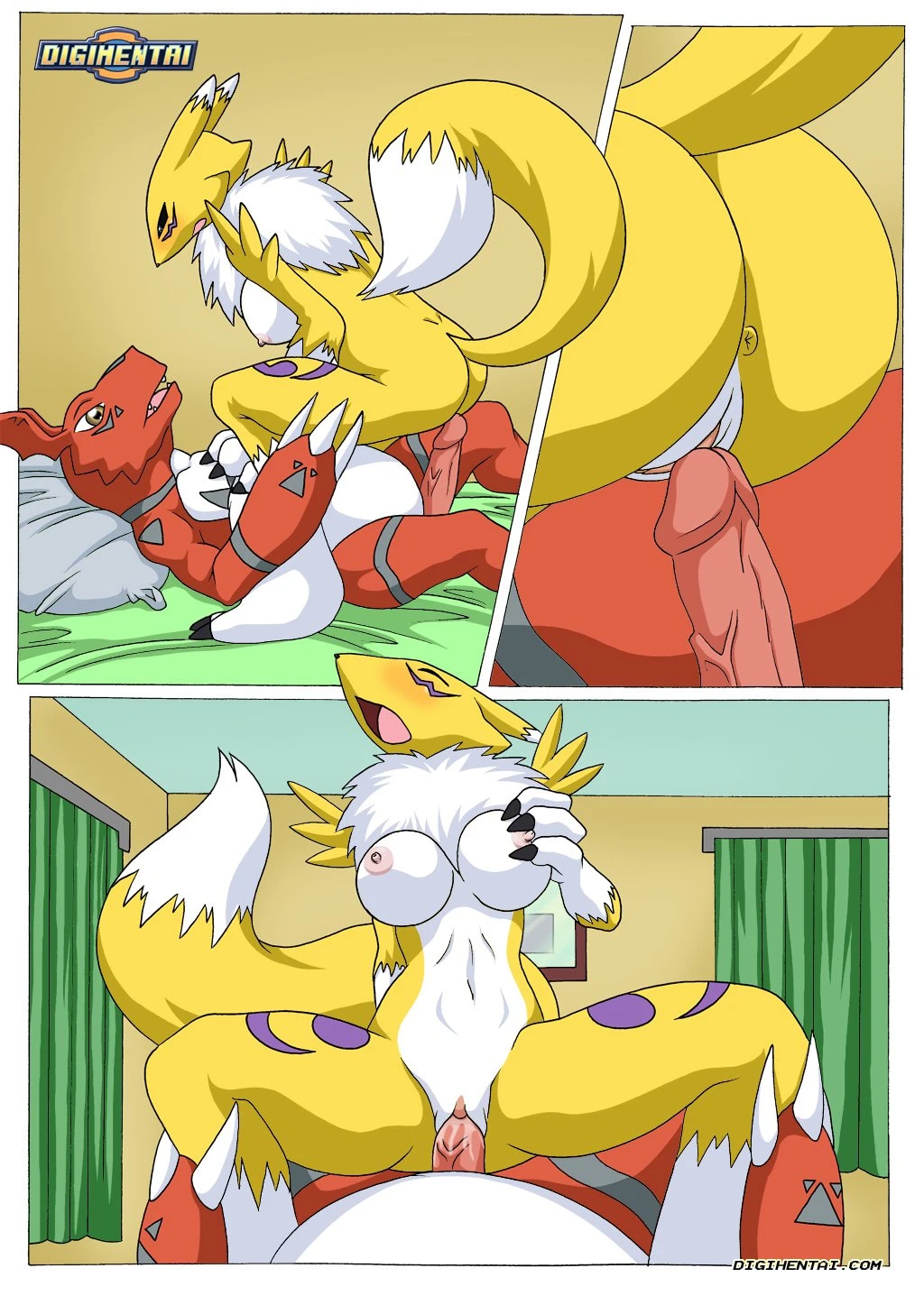 Renamon's Big Secret porn comic picture 10