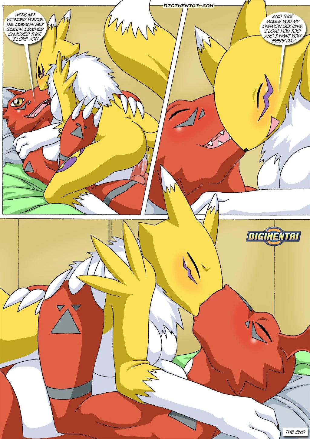 Renamon's Big Secret porn comic picture 13