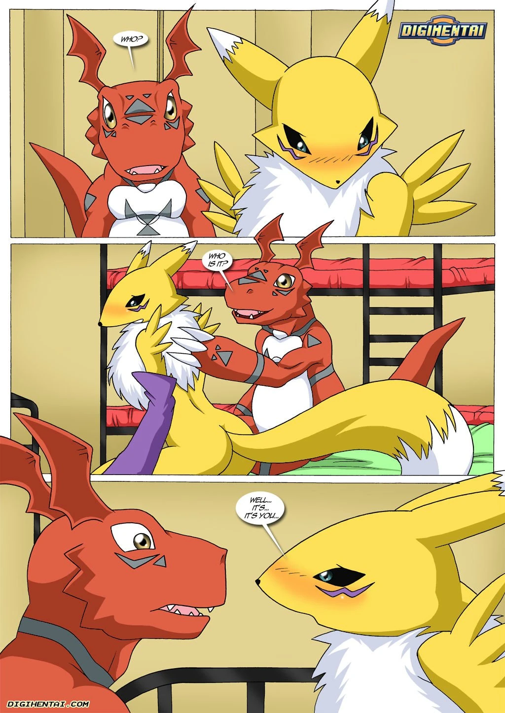 Renamon's Big Secret porn comic picture 6