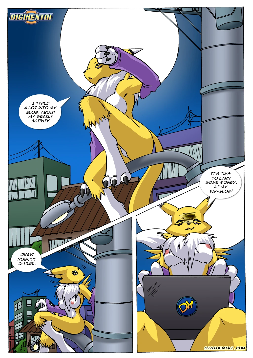 Renamon's Blog porn comic picture 2