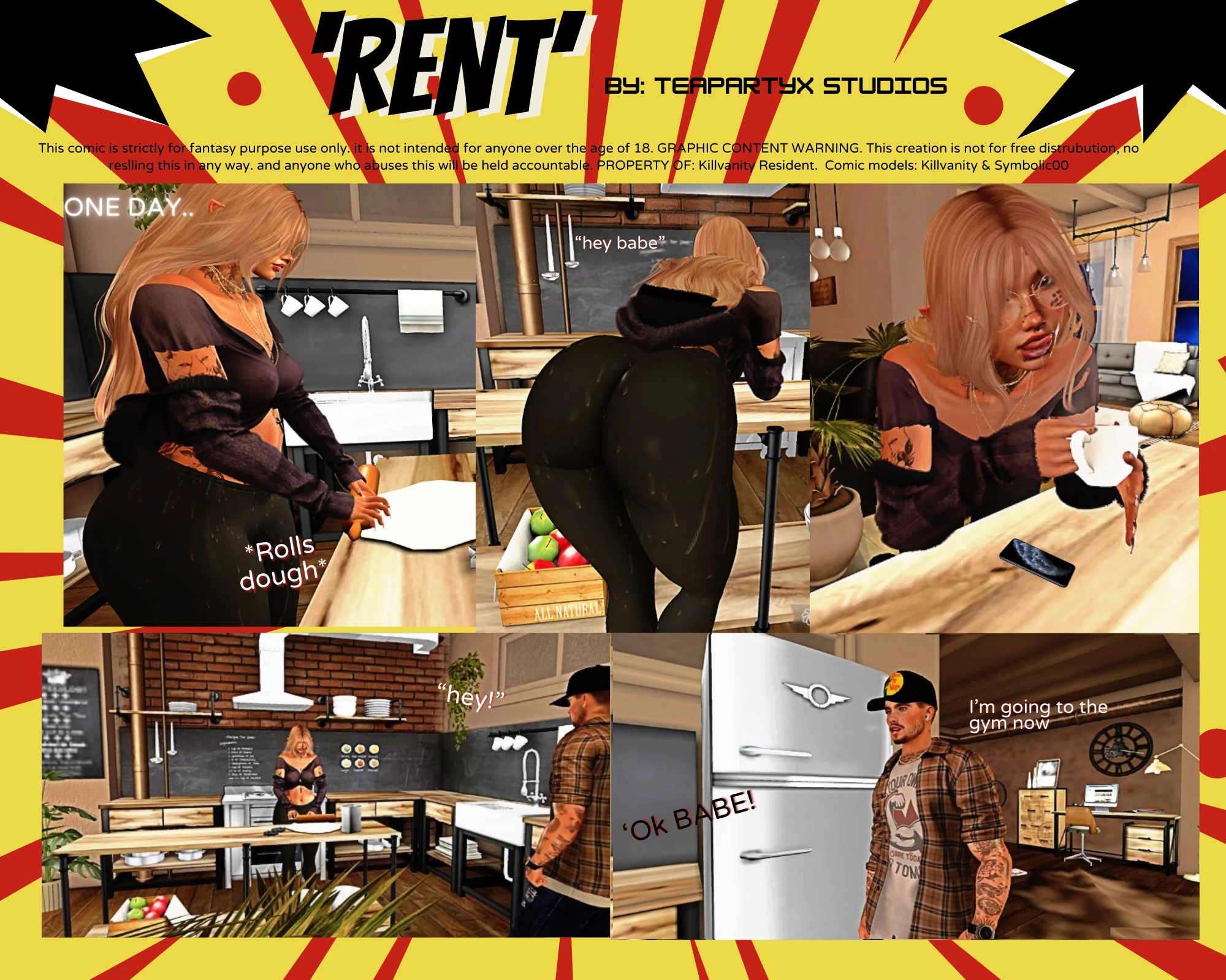 RENT: a NSFW comic porn comic picture 2