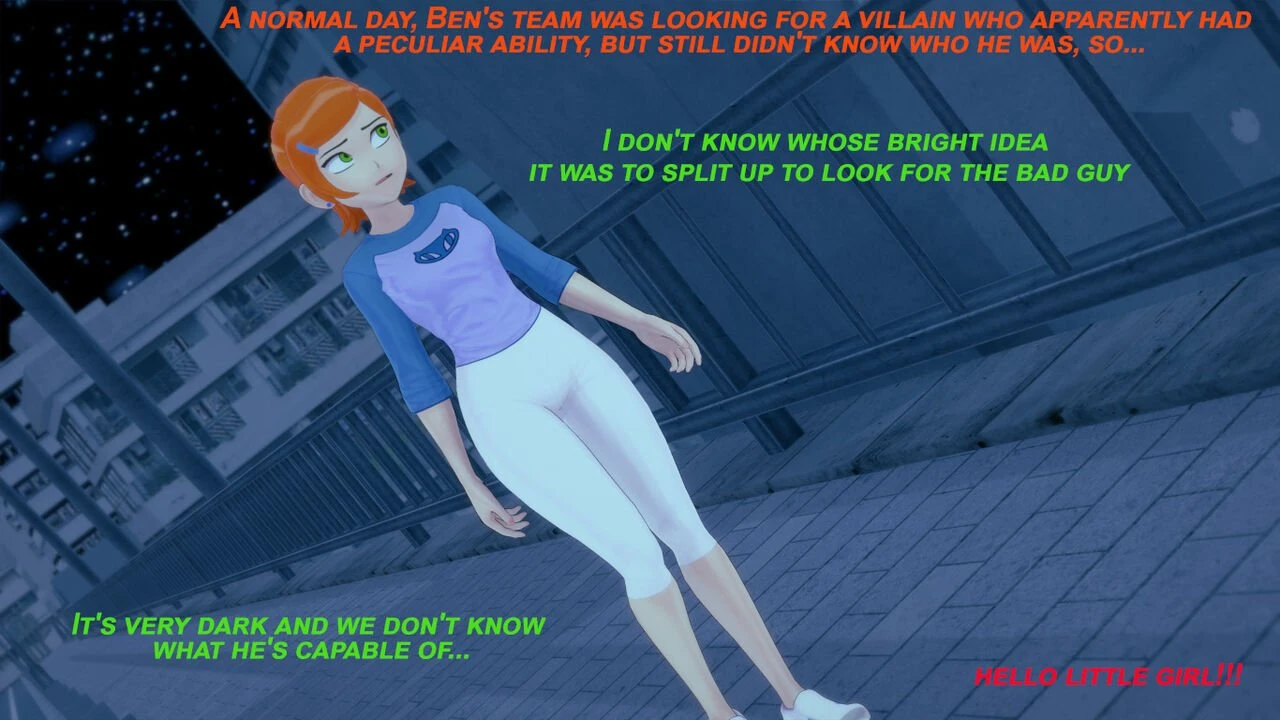 Rescue Gwen porn comic picture 3