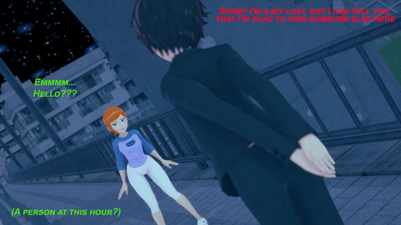 Rescue Gwen porn comic picture 4