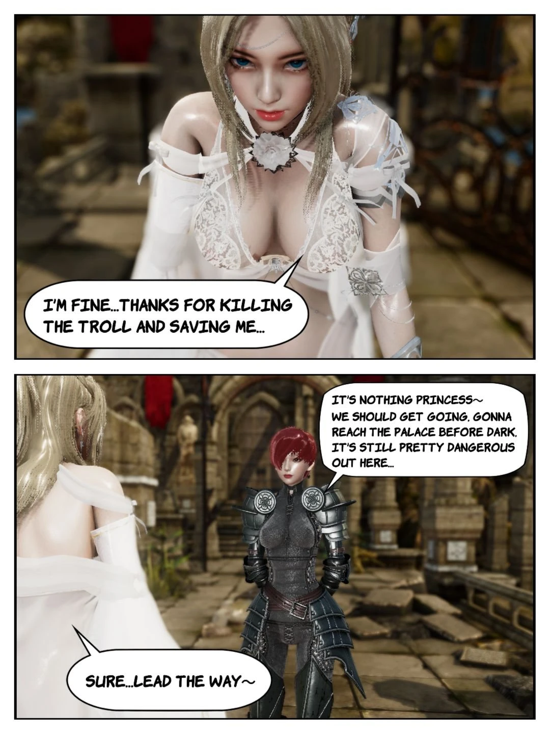 Rescue Princess porn comic picture 29