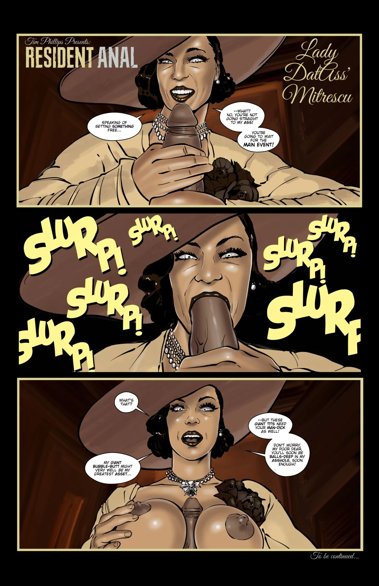 Resident Anal porn comic picture 3