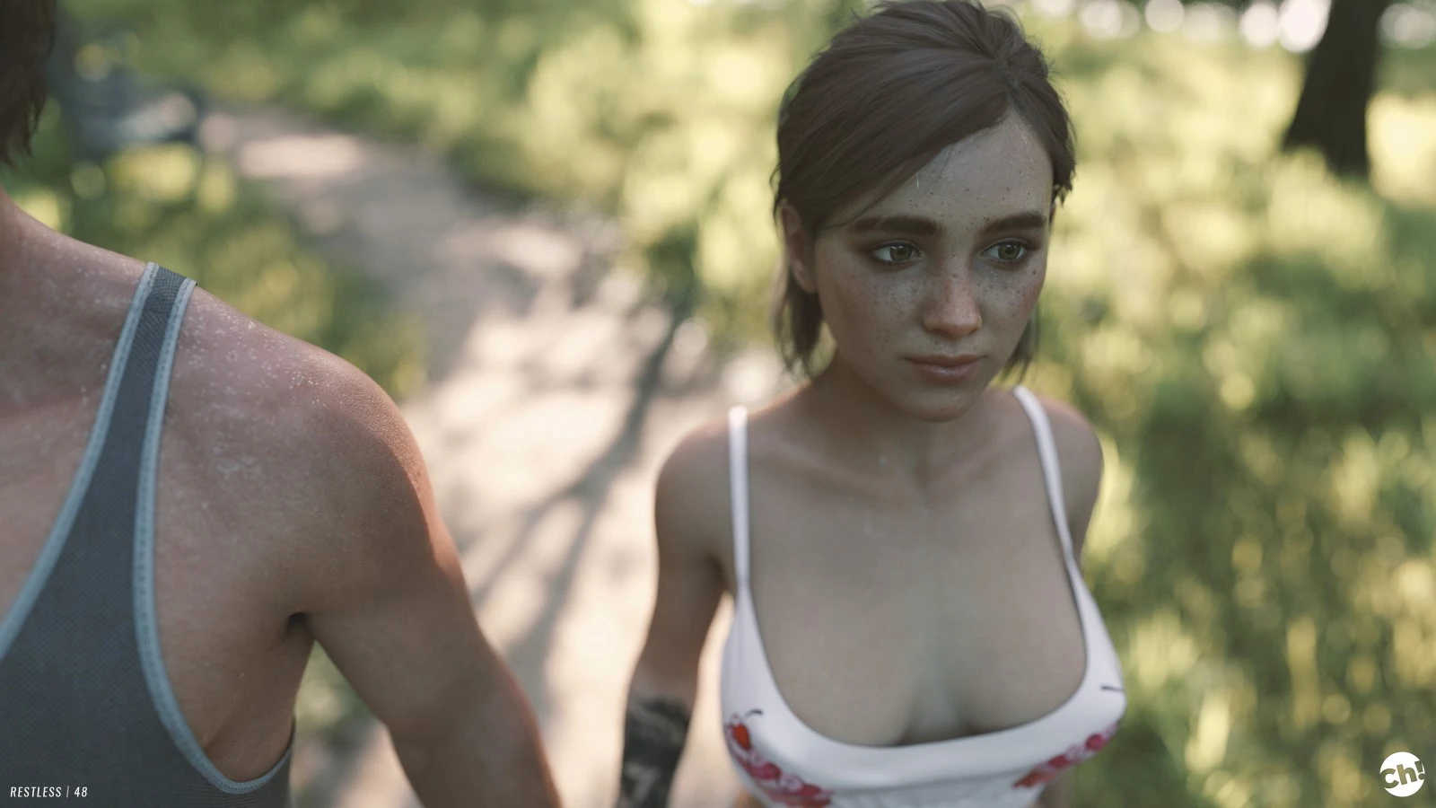 Restless porn comic picture 48