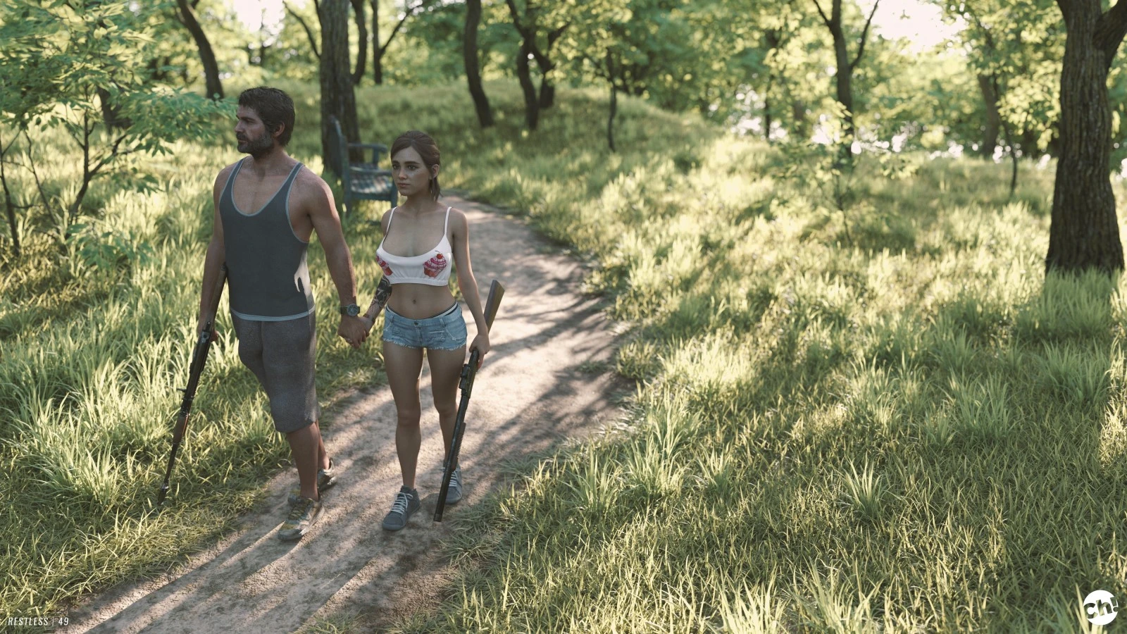 Restless porn comic picture 49