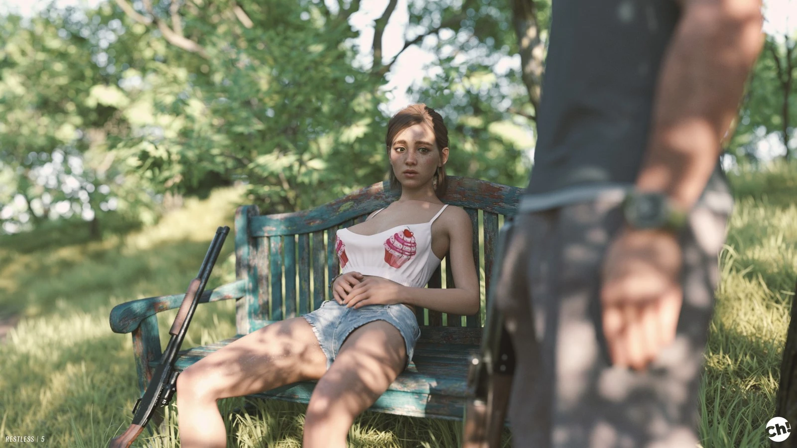 Restless porn comic picture 5