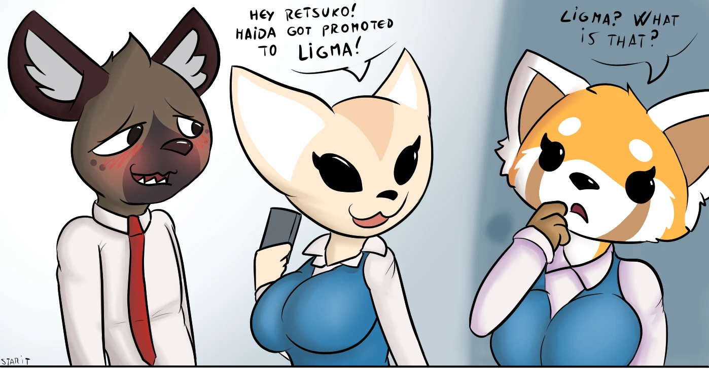 Retsuko's Promotion porn comic picture 1