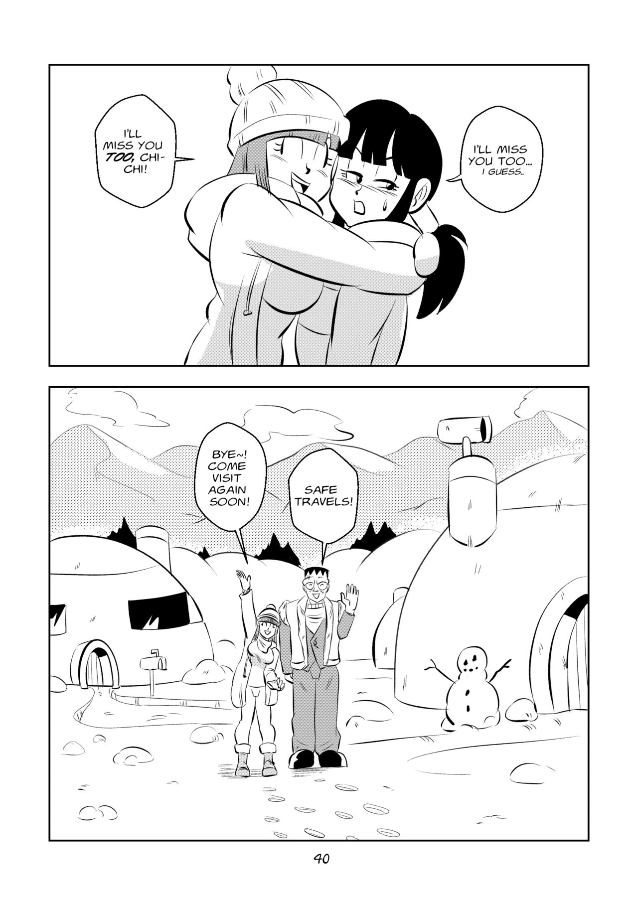 Return to Jingle Village porn comic picture 39