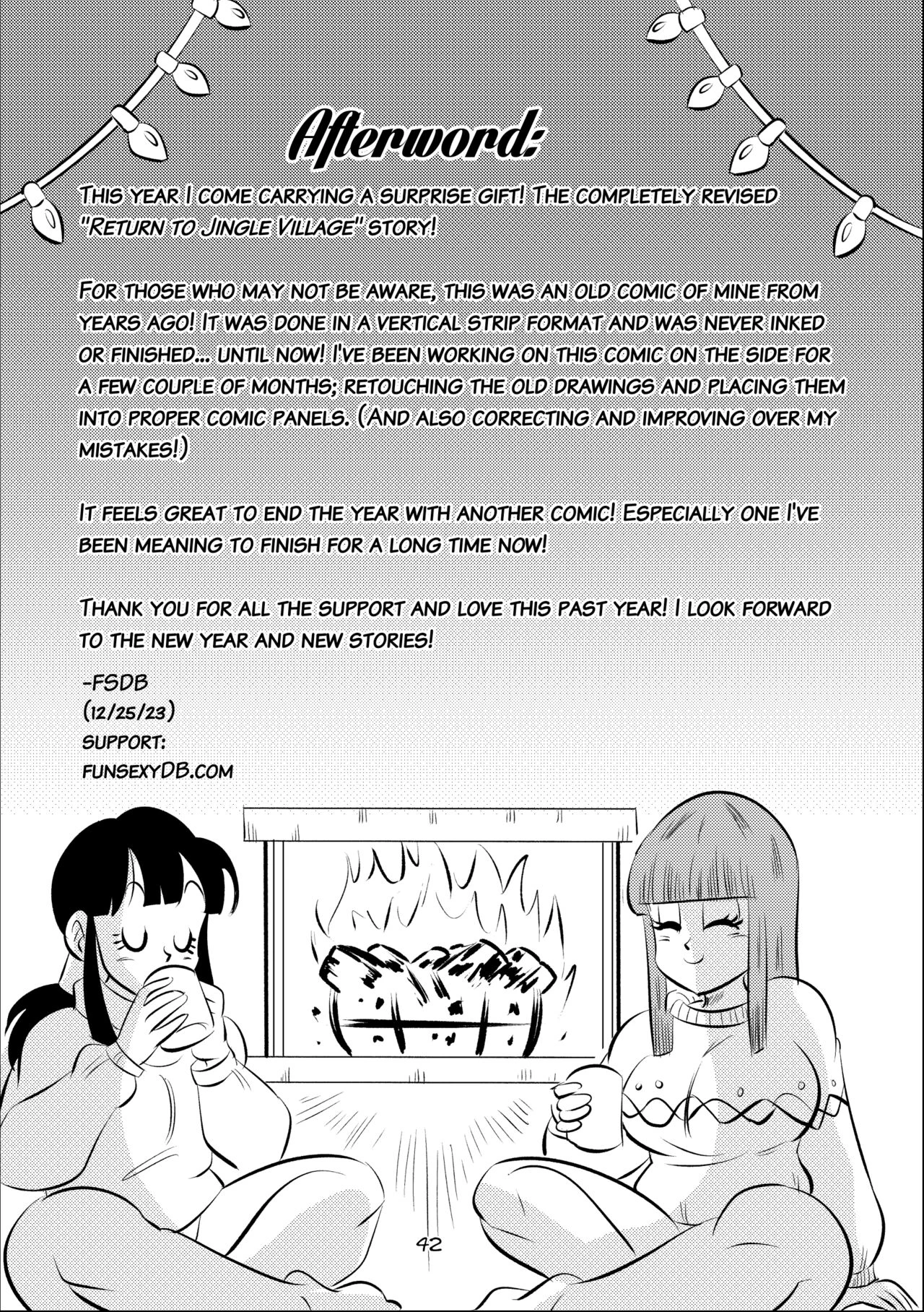 Return to Jingle Village porn comic picture 41