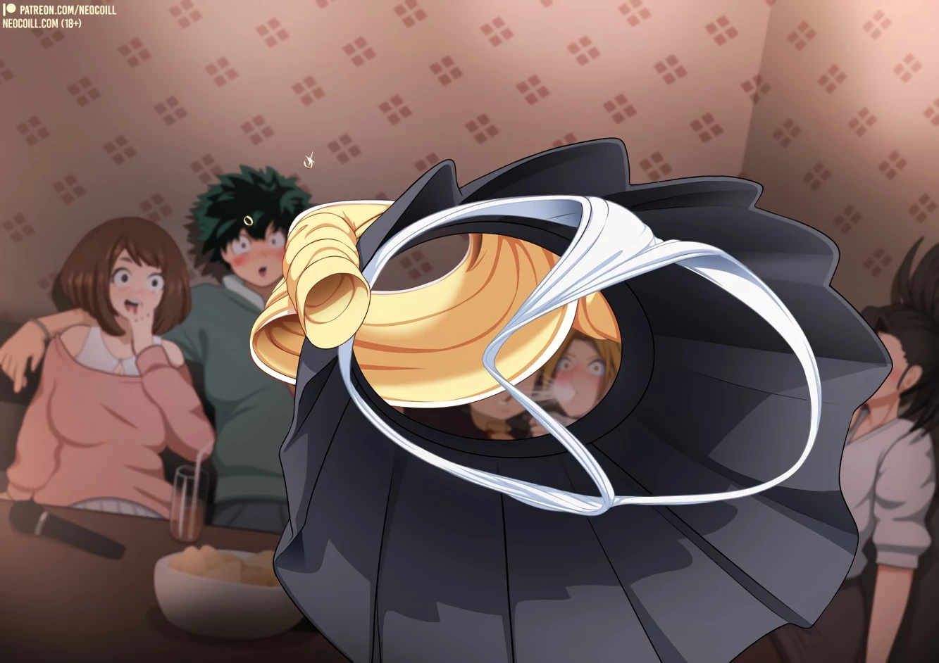 Revealed Heroine porn comic picture 9