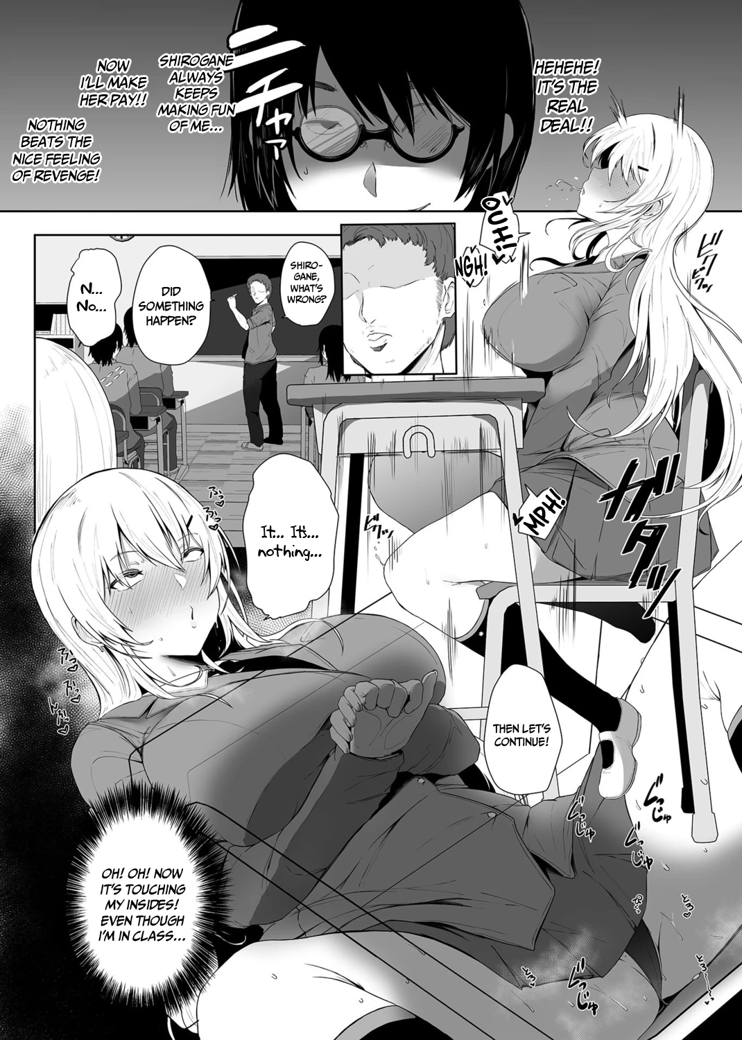 Revenge Remote Onahole | Revenge Enkaku Onaho porn comic picture 13