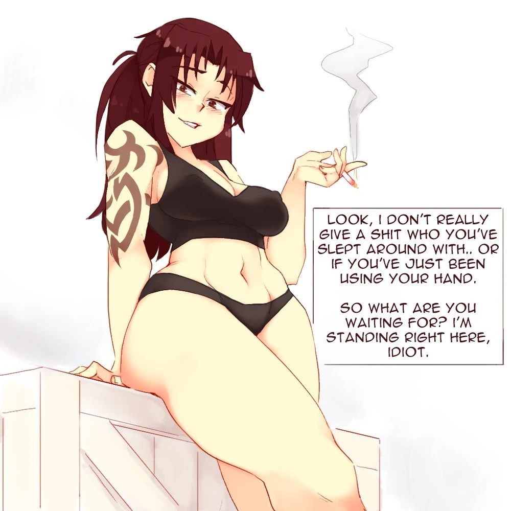 Revy porn comic picture 1