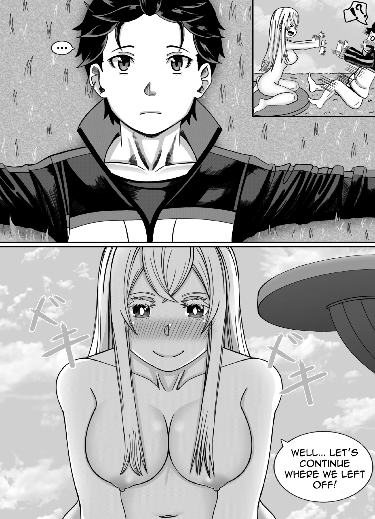 Re:Zero ''Tea Time'' Doujin porn comic picture 18