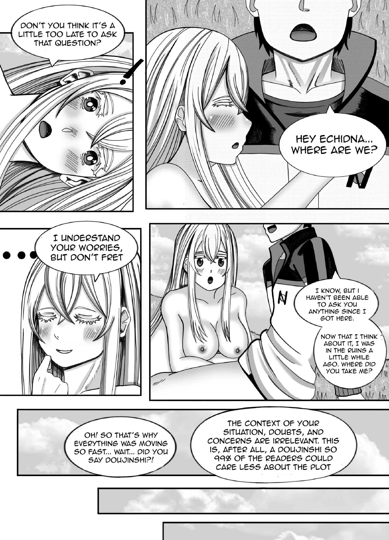 Re:Zero ''Tea Time'' Doujin porn comic picture 23