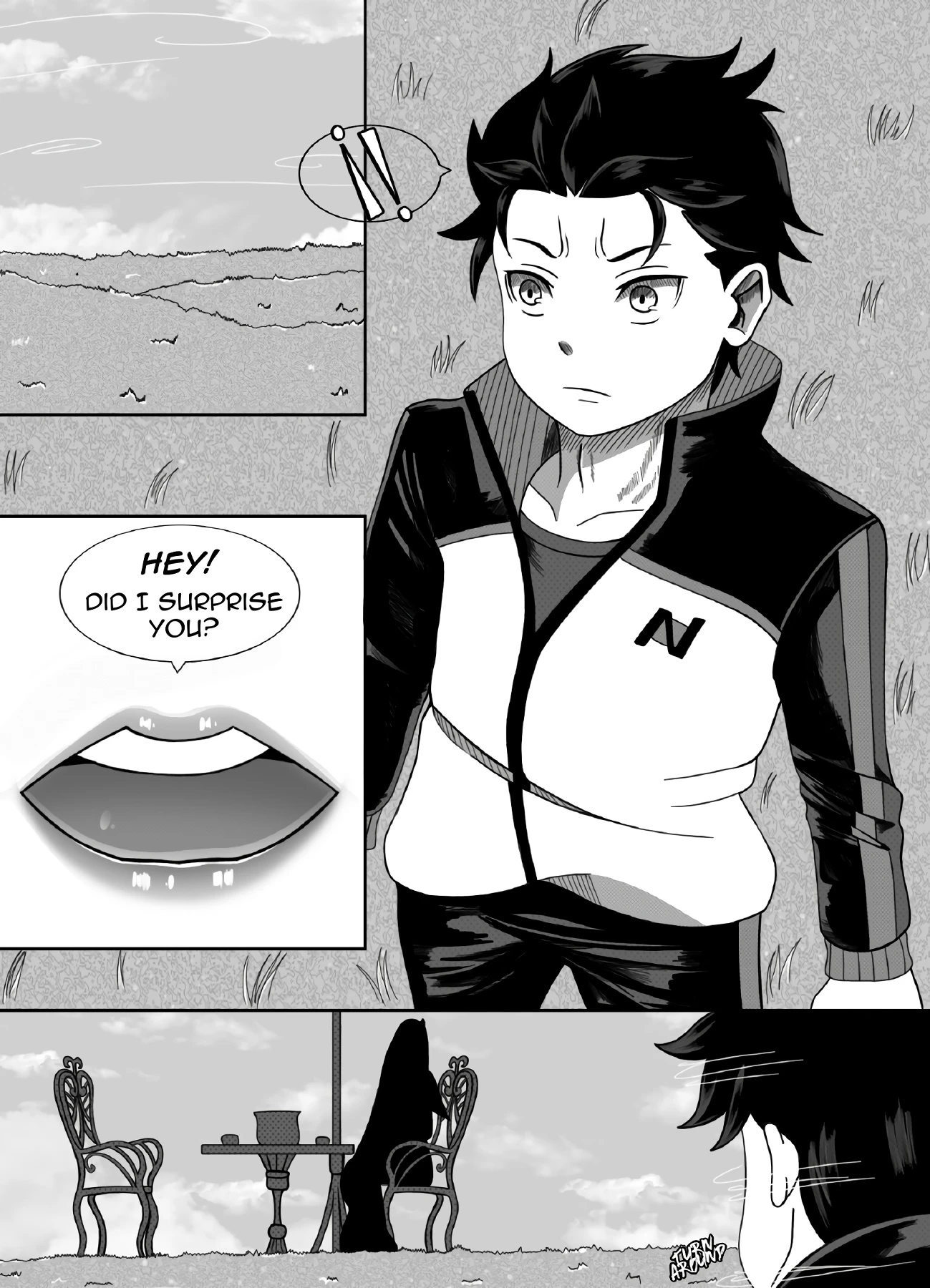 Re:Zero ''Tea Time'' Doujin porn comic picture 3