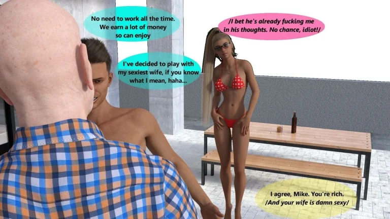 Rich family porn comic picture 23