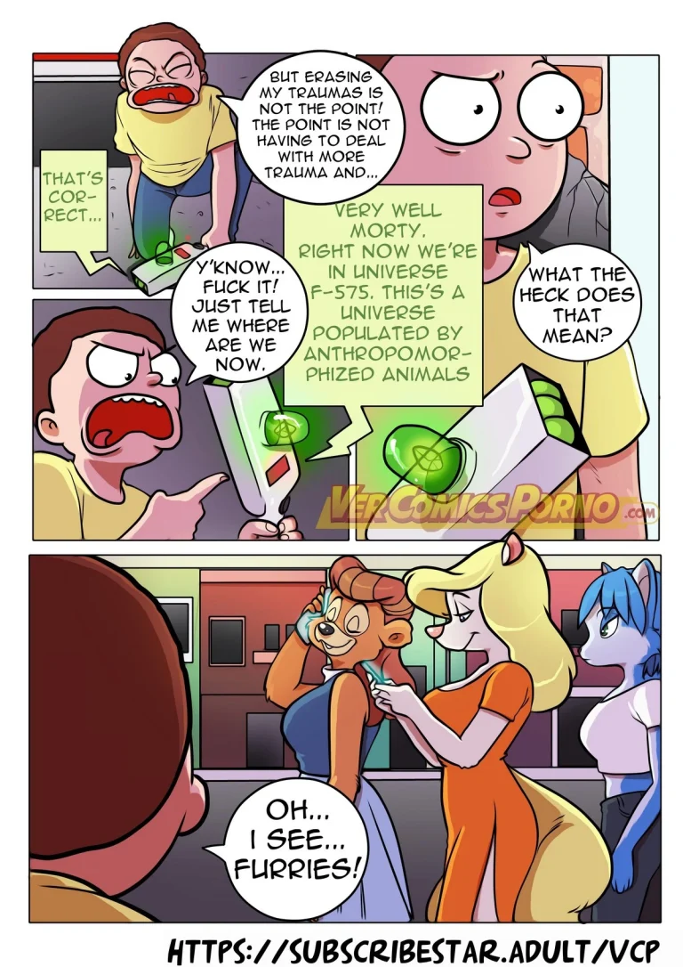 Rick & Morty: Pleasure Trip 3 porn comic picture 3