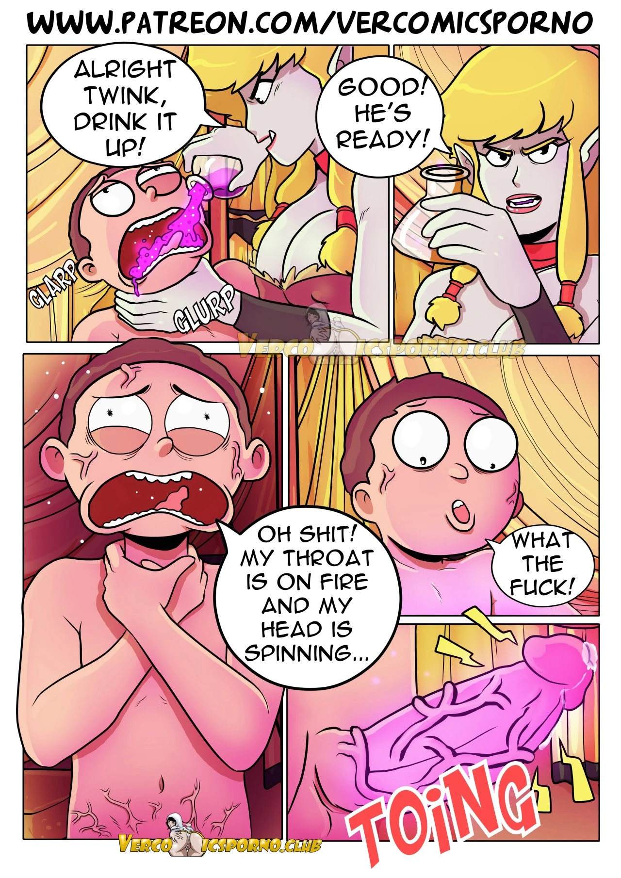 Rick & Morty: Pleasure Trip 4 porn comic picture 12