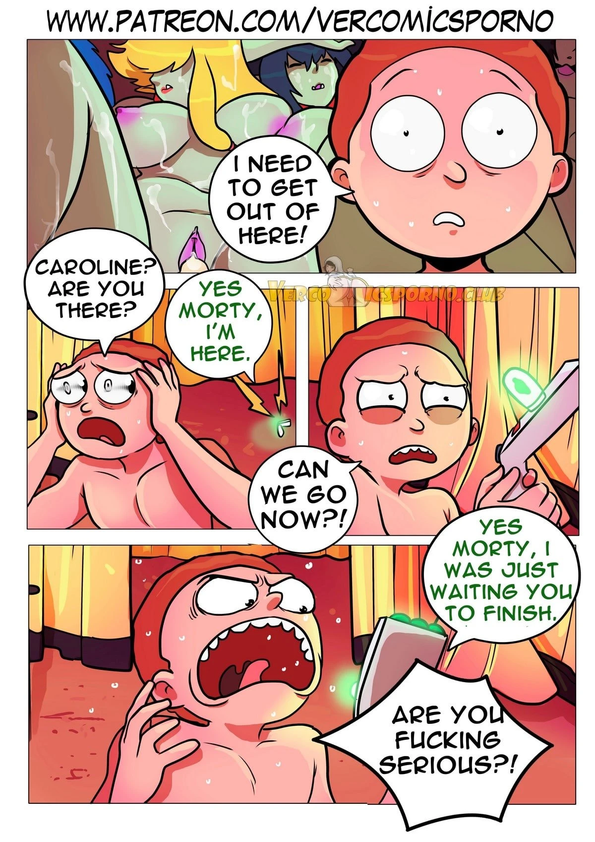 Rick & Morty: Pleasure Trip 4 porn comic picture 44