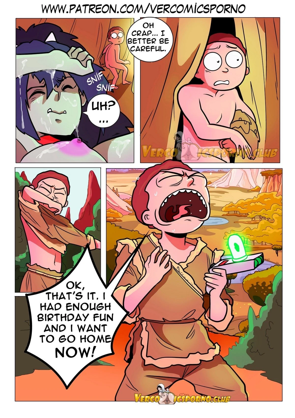 Rick & Morty: Pleasure Trip 4 porn comic picture 45