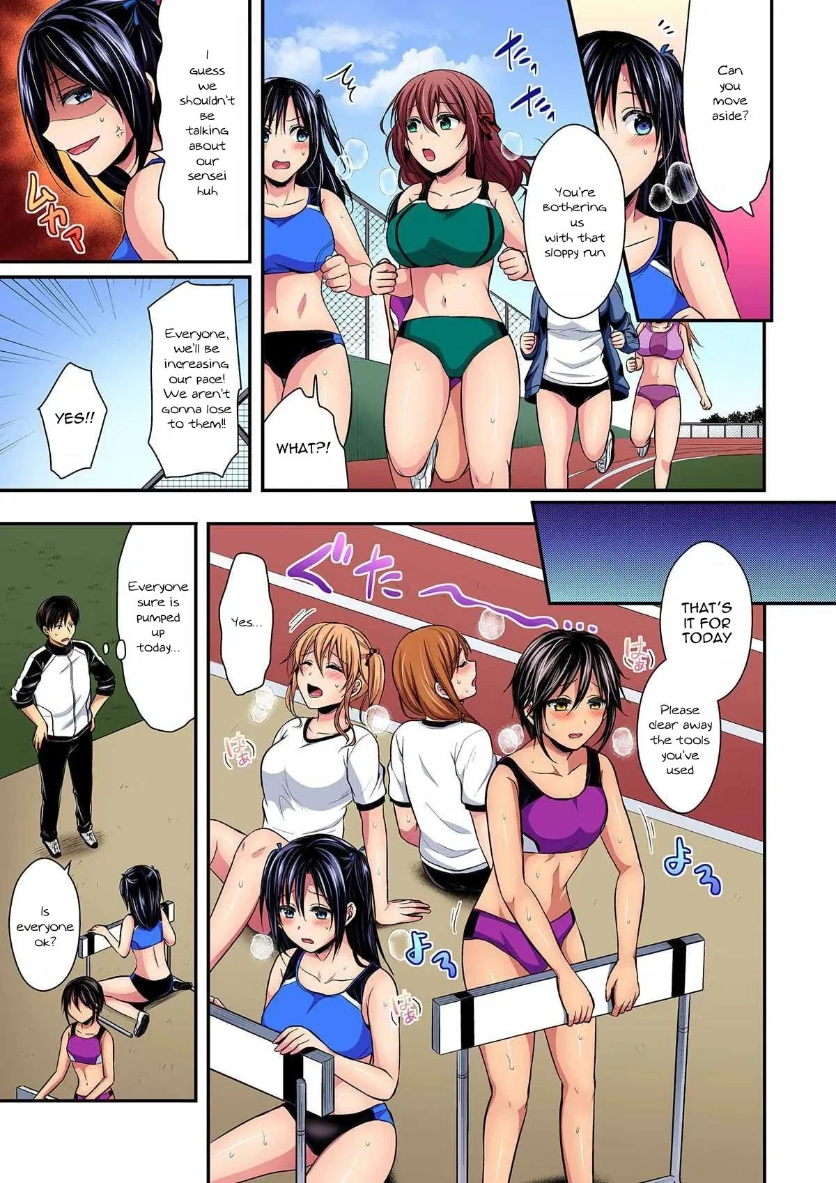 Rikujoubuin To Asedaku Ecchi ~ Coach! Shidou Shite Kudasai! porn comic picture 12