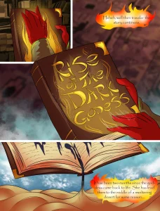 Rise of the Dark Goddess porn comic picture 1