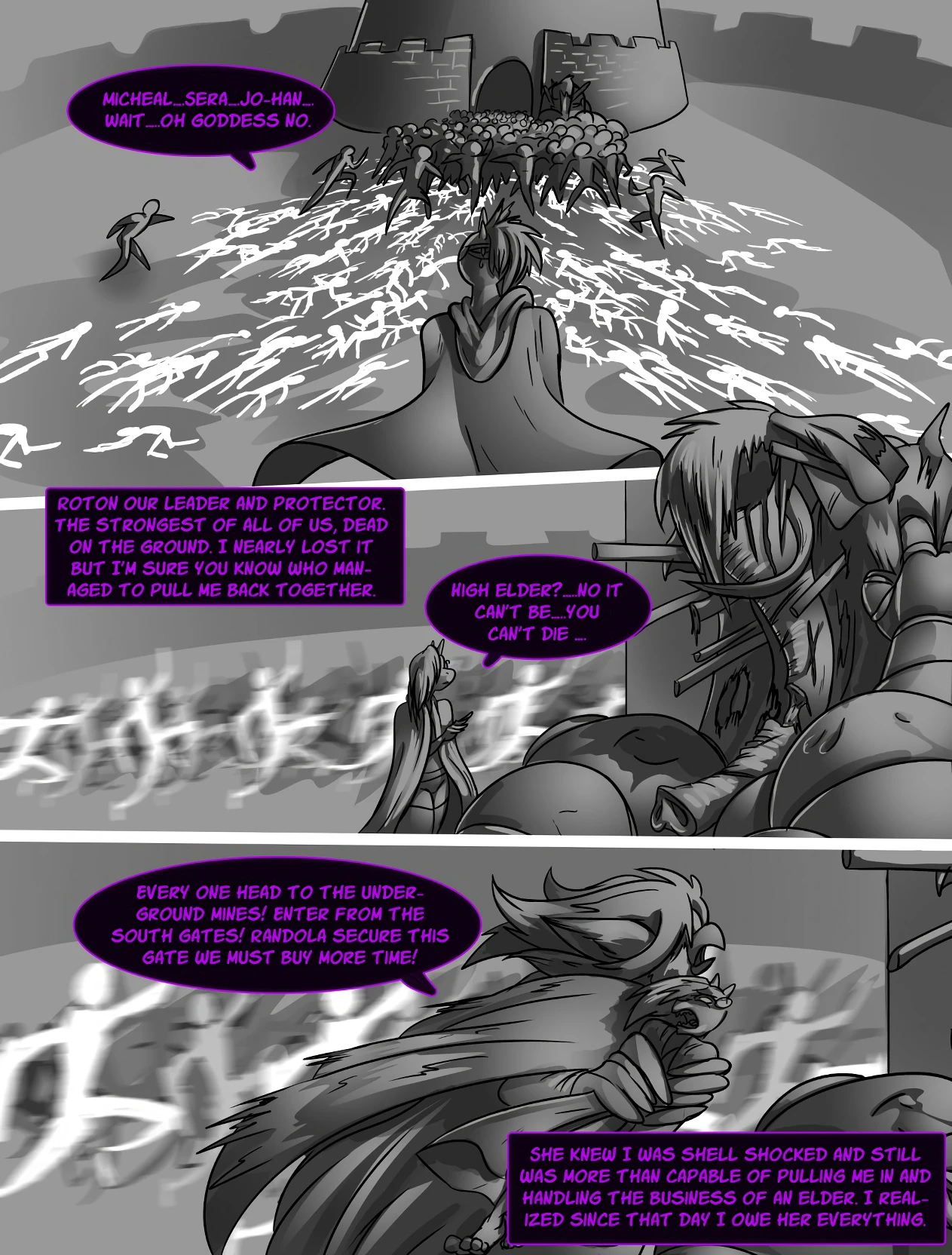 Rise of the Dark Goddess porn comic picture 15