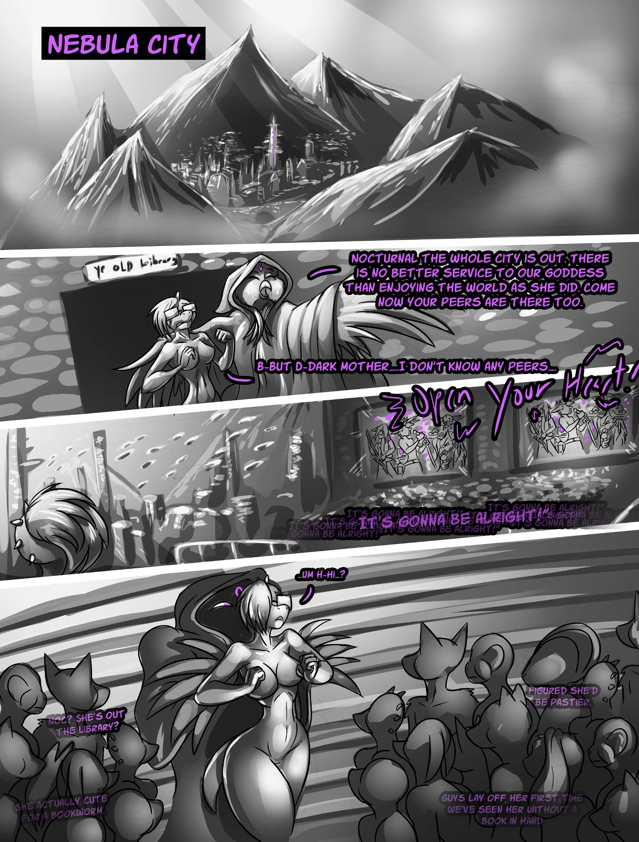 Rise of the Dark Goddess porn comic picture 5