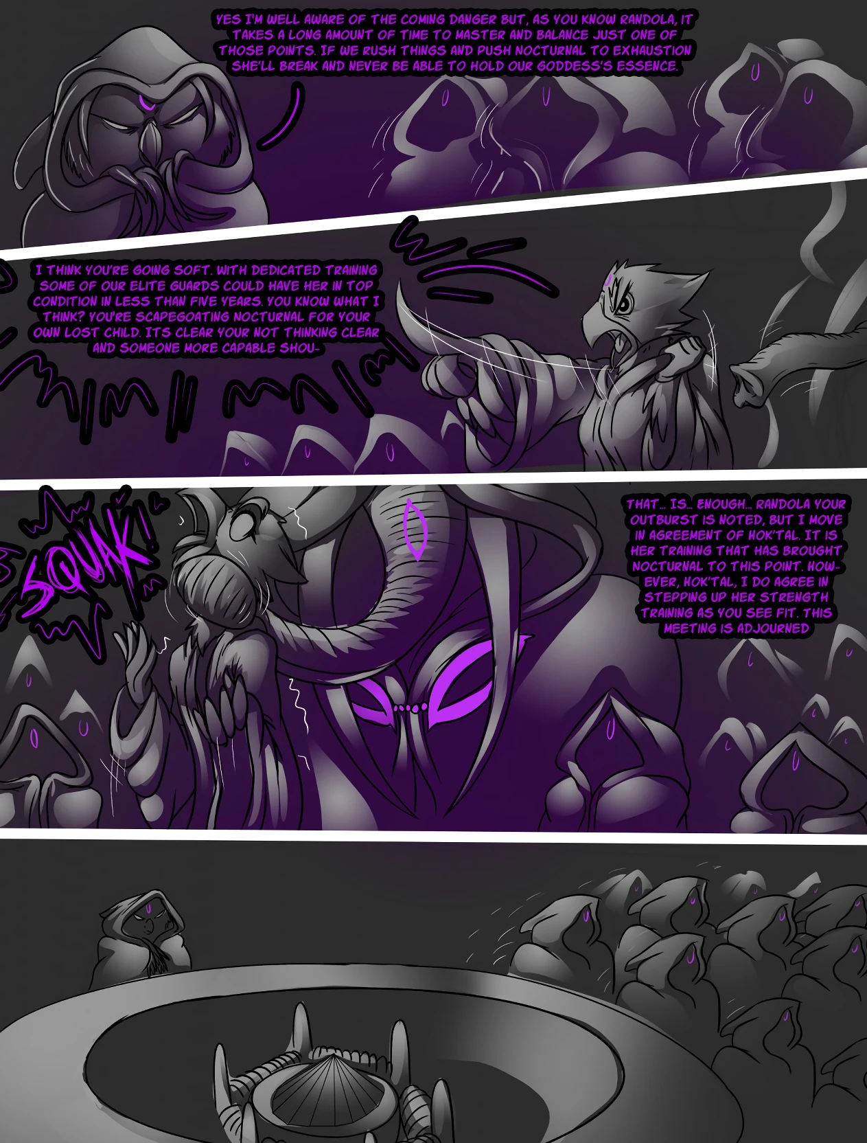 Rise of the Dark Goddess porn comic picture 9