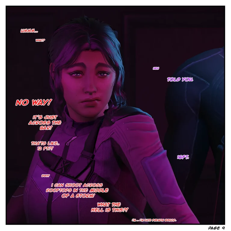Risky Bet - A tale of two Hawkeyes porn comic picture 10