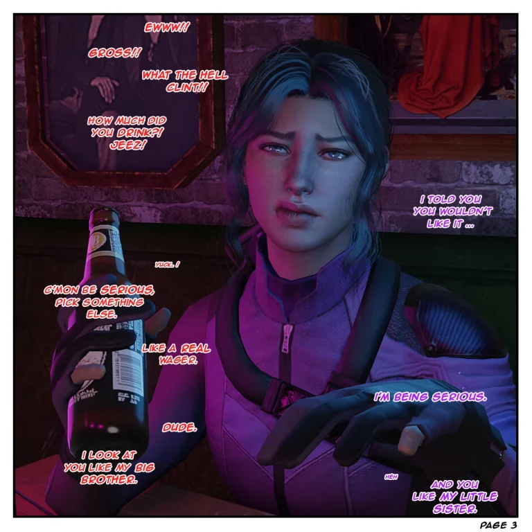 Risky Bet - A tale of two Hawkeyes porn comic picture 4