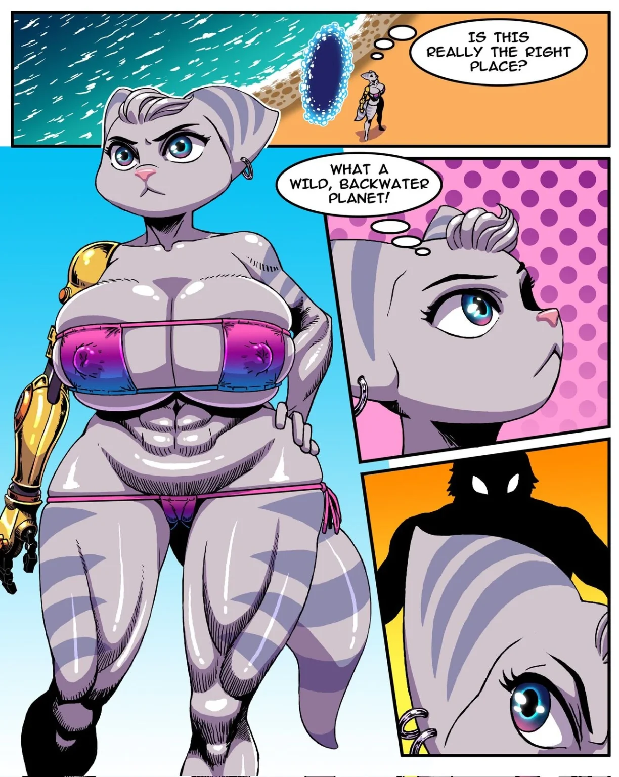 Rivet porn comic picture 1