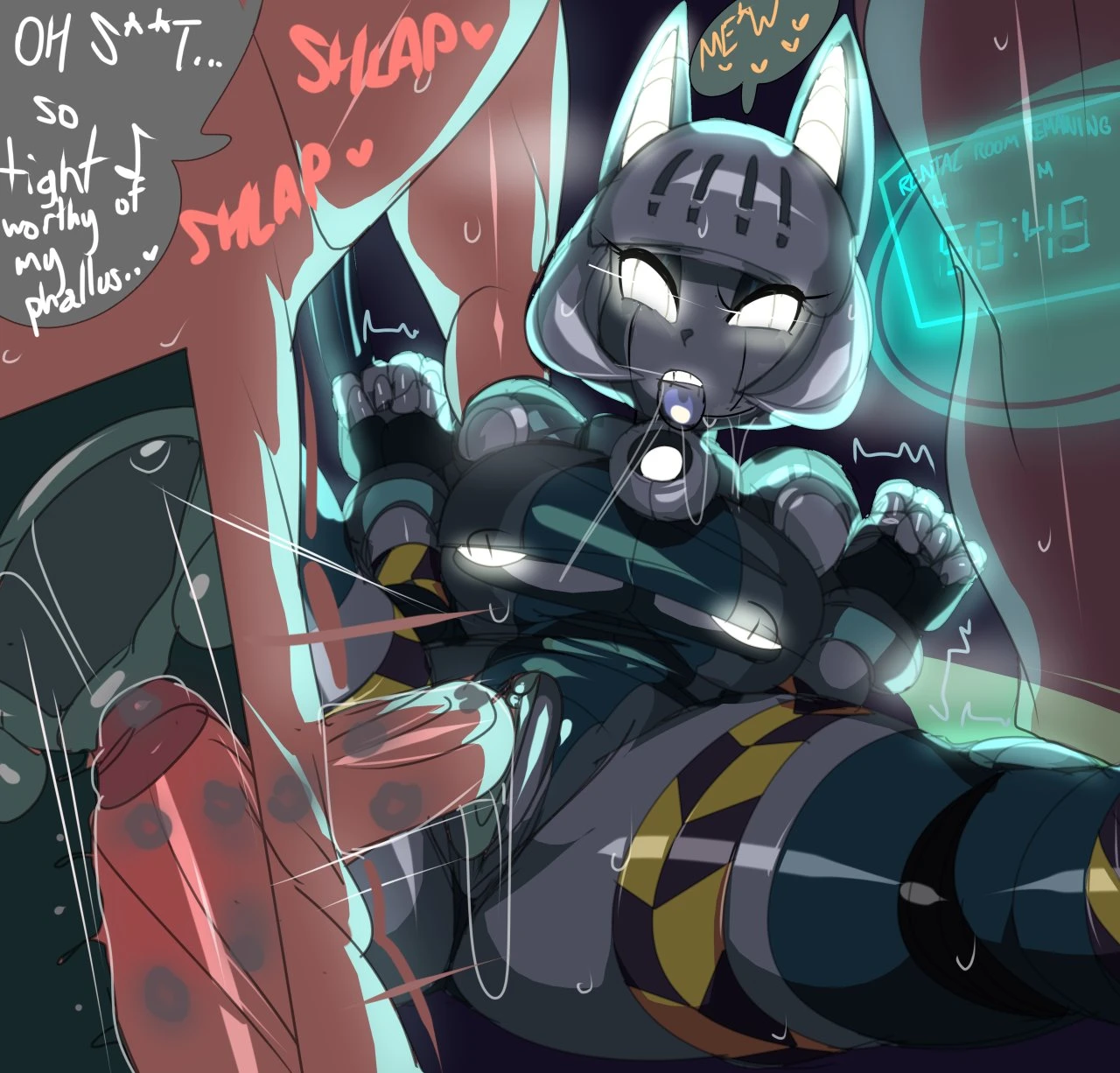 Robo-Fortune Rental porn comic picture 2