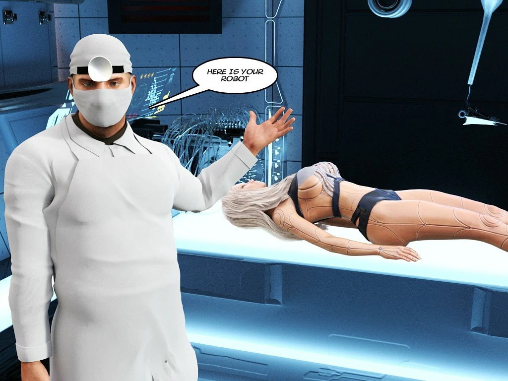 Robots Touch porn comic picture 10