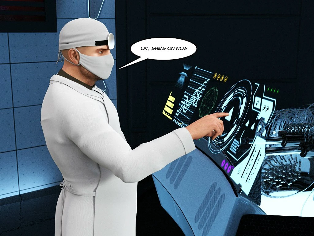 Robots Touch porn comic picture 14