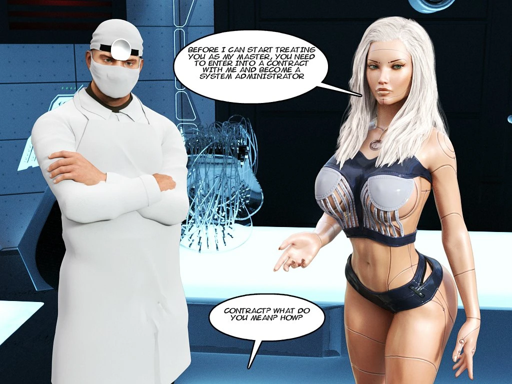 Robots Touch porn comic picture 19