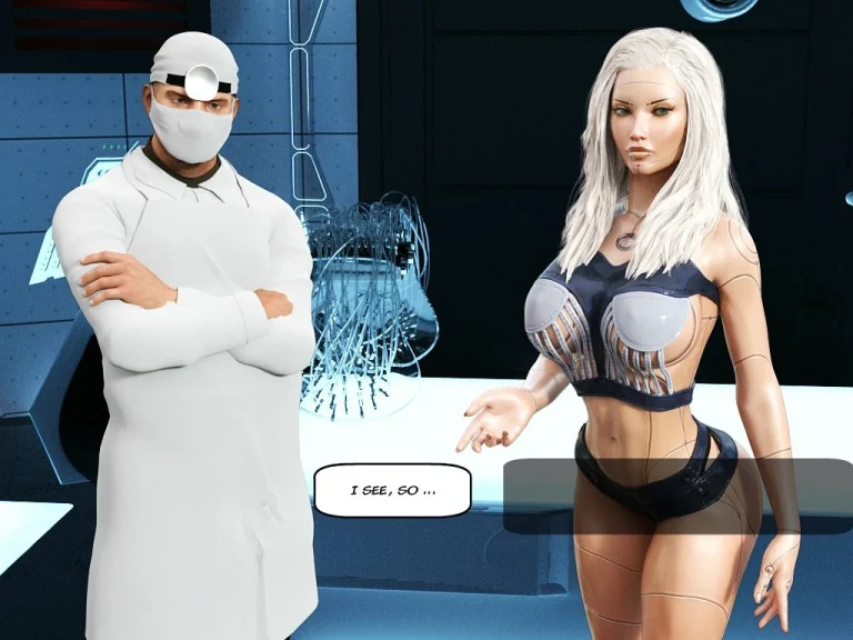 Robots Touch porn comic picture 25