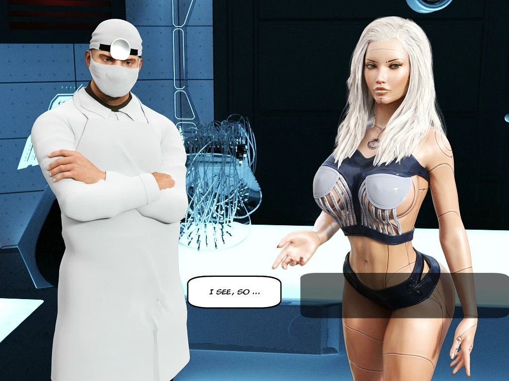 Robots Touch porn comic picture 25